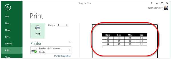 In the Print Preview you can see that borders WILL print but gridlines WON'T