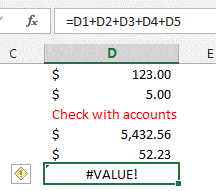 A scenario where the Evaluate Formula feature is handy