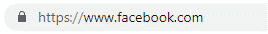 Always look for https or the padlock symbol on a web address to minimise the chance pf cyber attacks Always look for https or the padlock symbol on a web address to minimise the chance pf cyber attacks