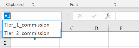 Using a named cell as a navigation tool Using a named cell as a navigation tool