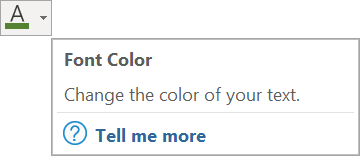 A screen tip is a floating box that appears when you hover over a command icon. It tells you the function of the icon. A screen tip is a floating box that appears when you hover over a command icon. It tells you the function of the icon.