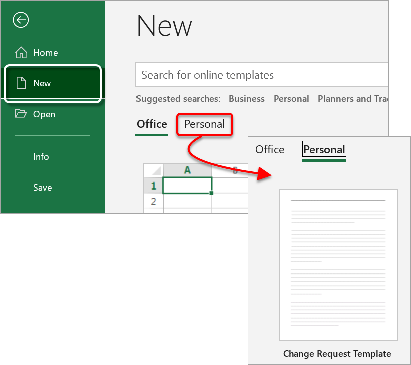 This is how to create a new workbook using you new custom Excel template This is how to create a new workbook using you new custom Excel template