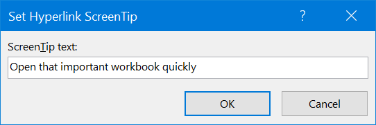 Type the screentip text Type the screentip text