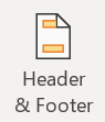 Page Setup: Creating a simple header and footer Page Setup: Creating a simple header and footer