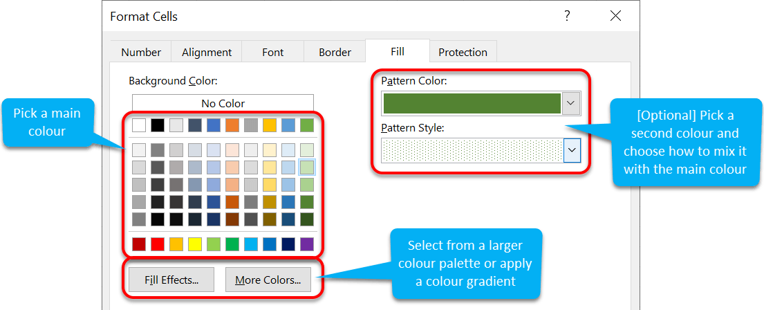 Format a spreadsheet: Adding colour to cells Format a spreadsheet: Adding colour to cells