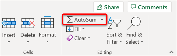 The Autosum button is the easiest way to access functions for beginners The Autosum button is the easiest way to access functions for beginners