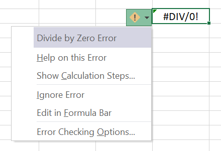Smart tags give the reason for the error so you can easily address the issue Smart tags give the reason for the error so you can easily address the issue