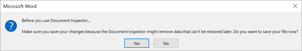 w2-01 20 doc inspector Inspecting a document for hidden and personal info