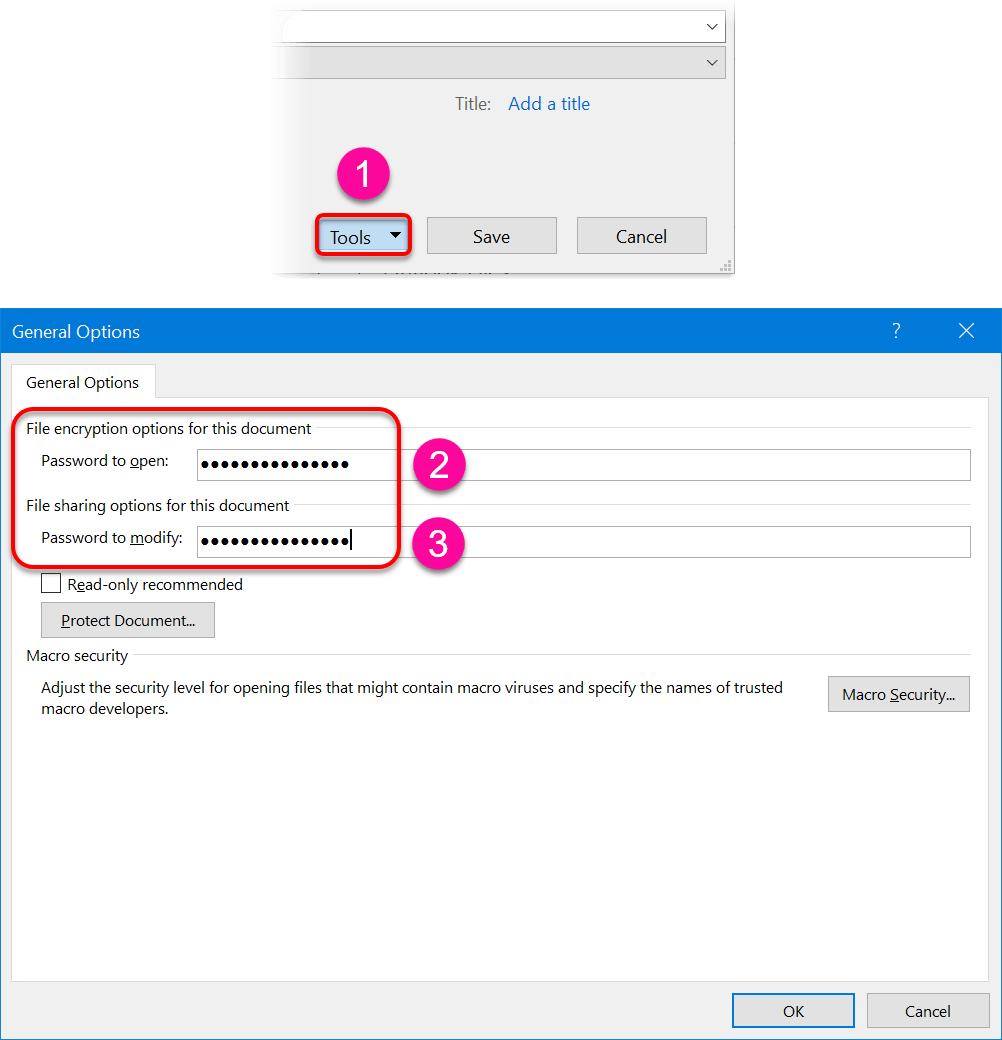 File - Save As - Tools - General Options File - Save As - Tools - General Options